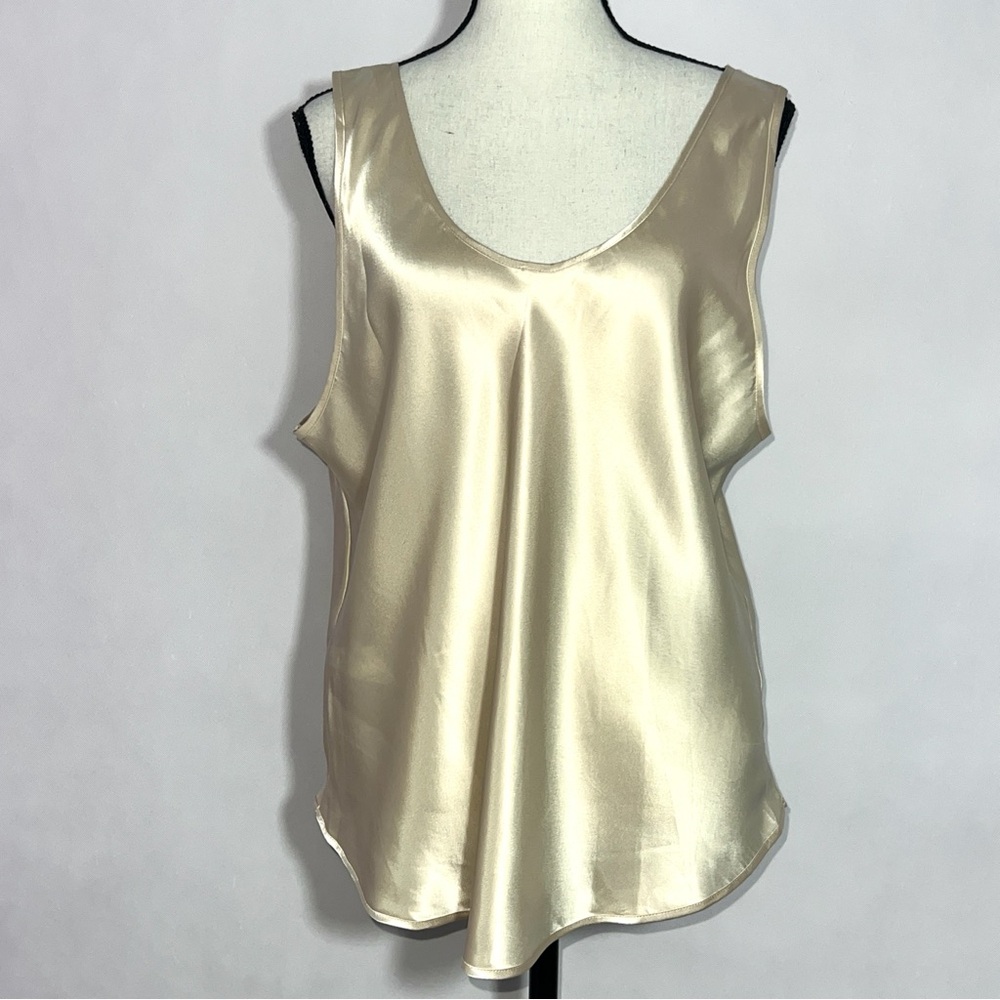 Cabernet‎ Cami Top Women's Large Champagne Camisole